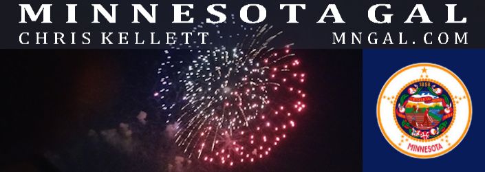 Red White Blue Fireworks in Brainerd Minnesota